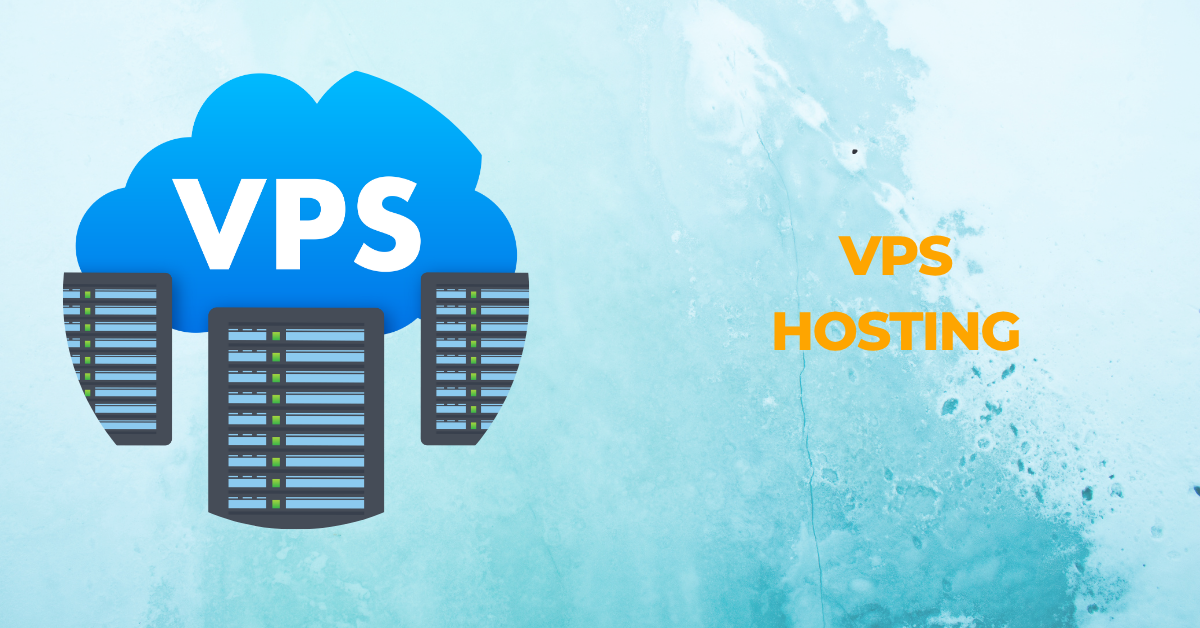 Visual showing vps hosting and how it works