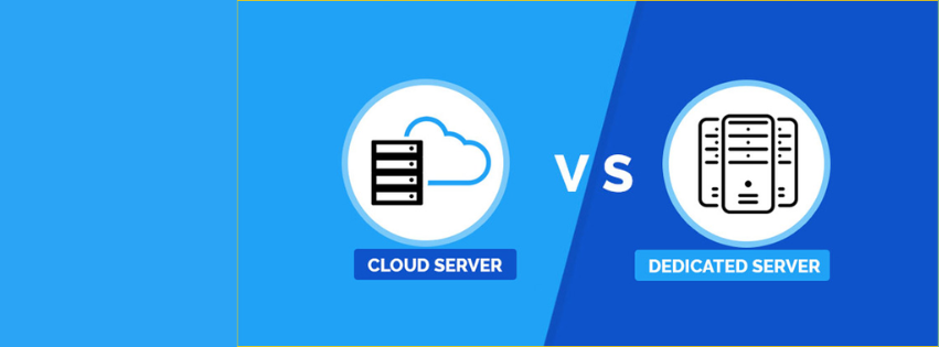 The comparison of cloud server and the dedicated server
