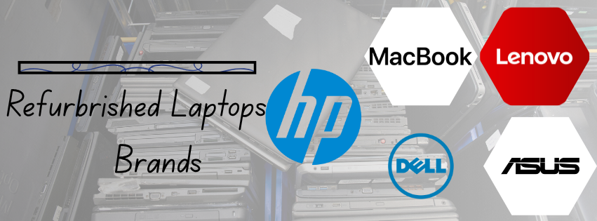 graphic showing the refurbrished laptops top brands in Pakistan