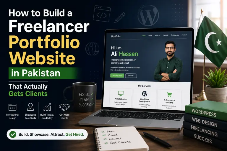How to Build a Freelancer Portfolio Website in Pakistan That Actually Gets Clients