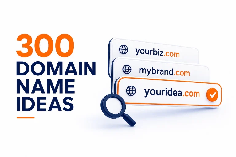 Domain Name Ideas: 300 Original Names Built from Clear Naming Choices — domain name ideas featured