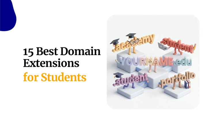 15 Best Domain Extensions for Students