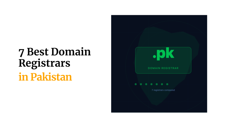 7 Best Domain Registrars in Pakistan