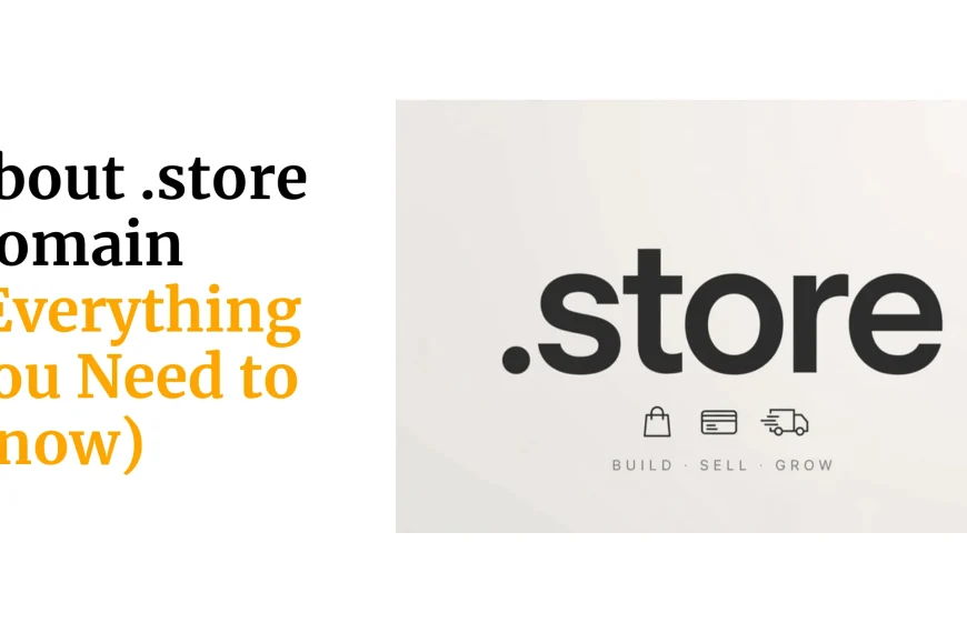 about .store domain