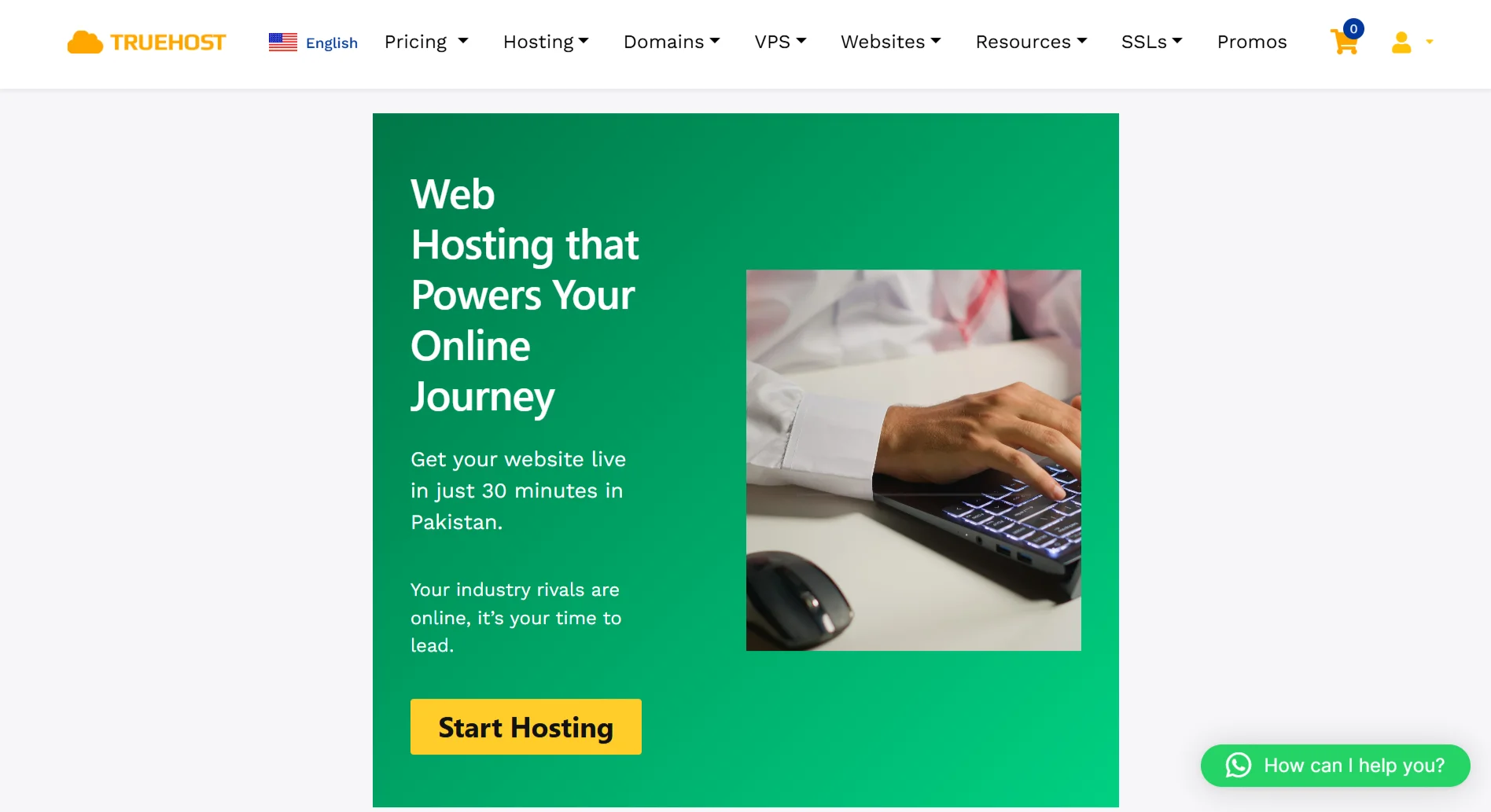 Best Web Hosting for Ecommerce- Truehost