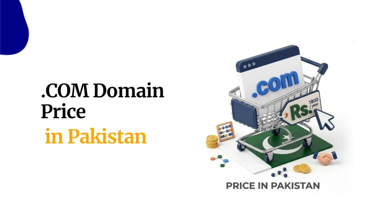 .COM Domain Price in Pakistan