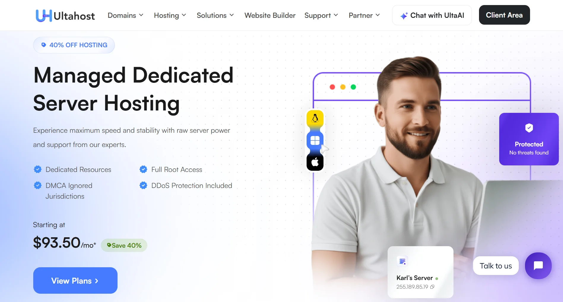 Cheapest Dedicated Server Providers- Ultahost