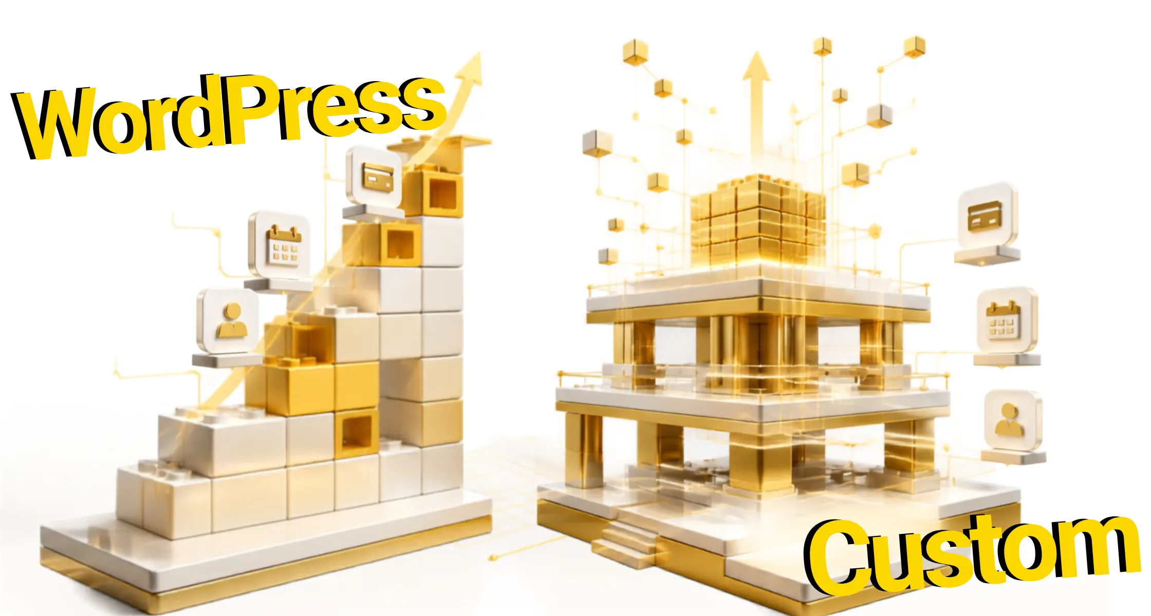Custom Website vs WordPress Scalability as Your Business Grows