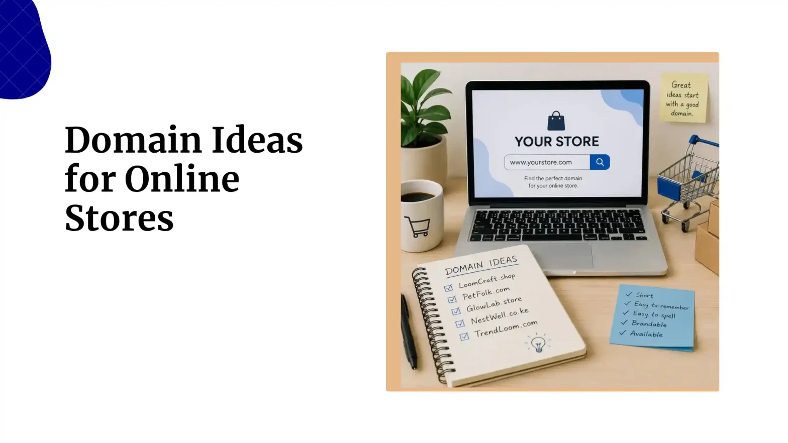 Domain Ideas for Online Stores
