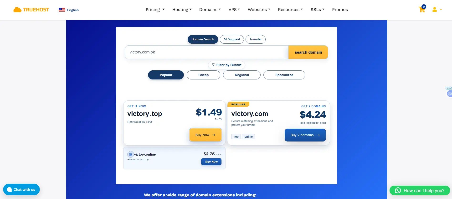 Domain Ideas for Online Stores