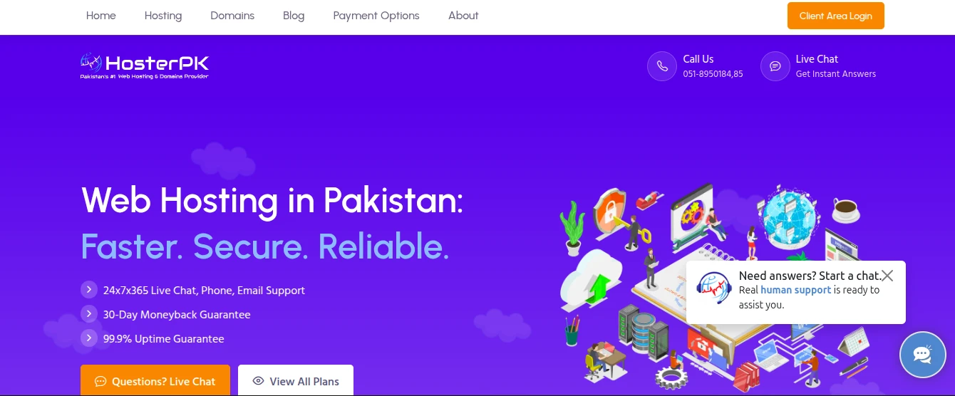 HosterPK domain registration 