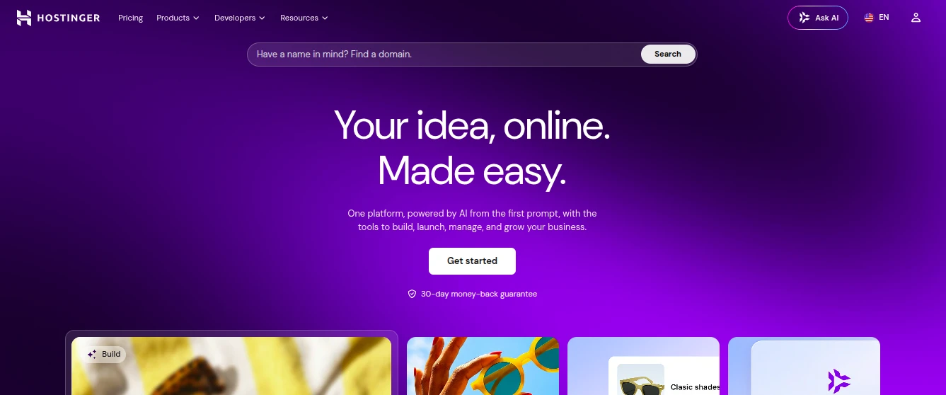 Hostinger wordpress hosting pricing