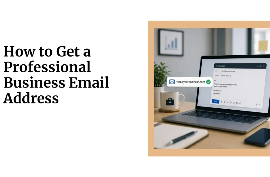 How to Get a Professional Business Email Address