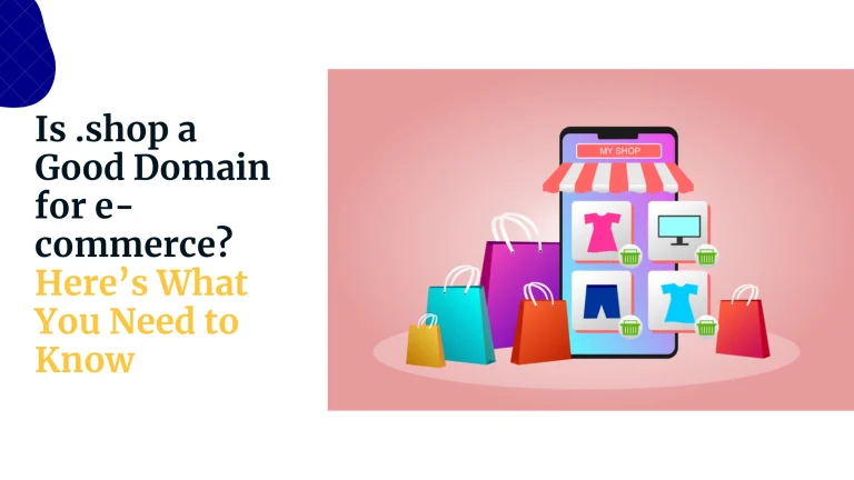 Is .shop a Good Domain for e-commerce