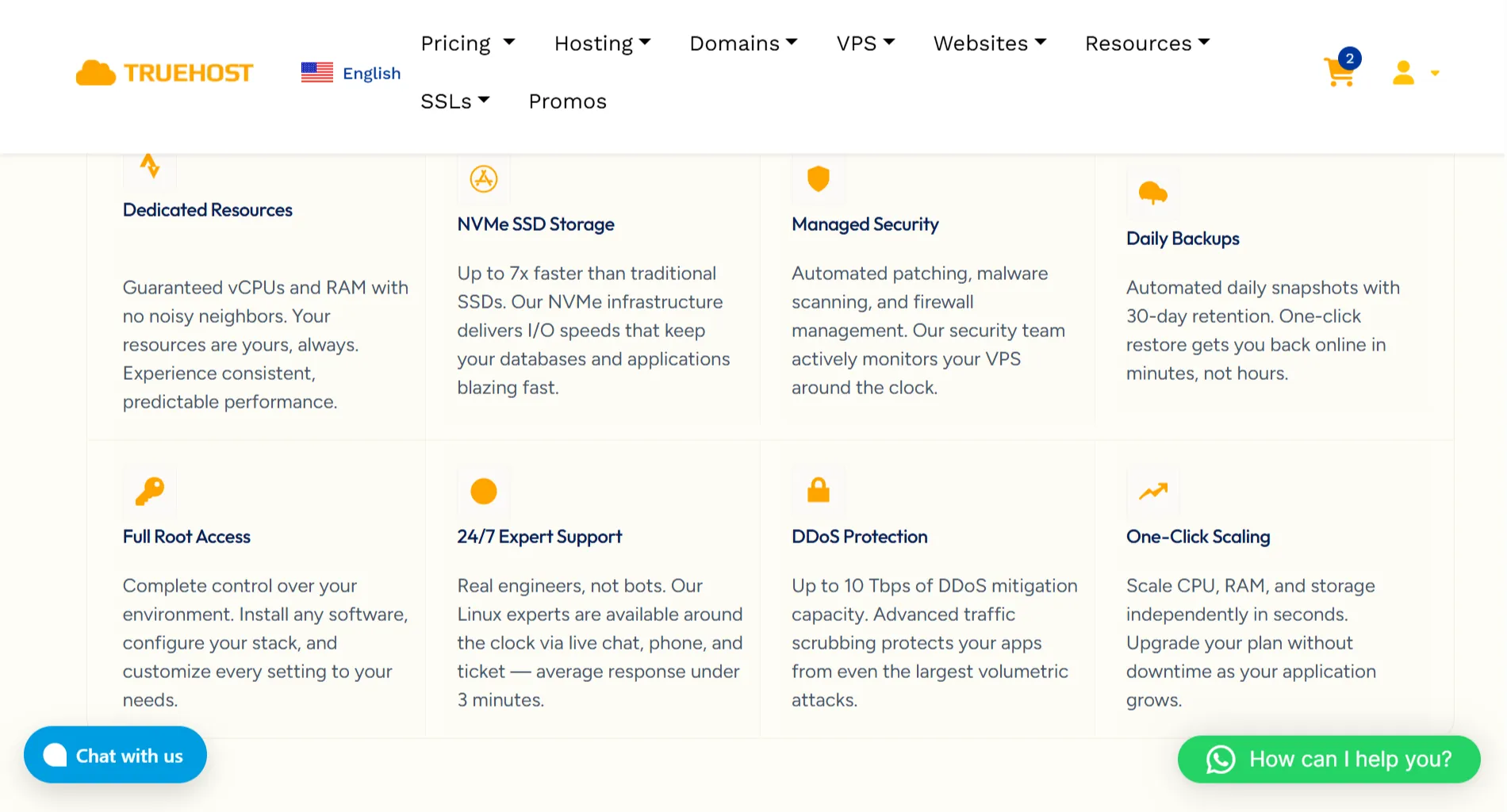 Managed vs Unmanaged VPS- features
