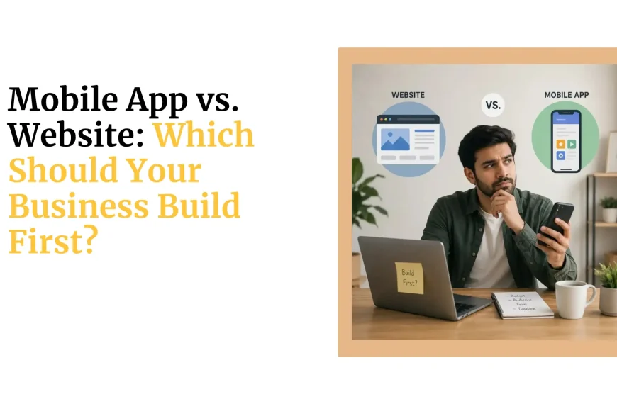 Mobile App vs. Website: Which Should Your Business Build First?