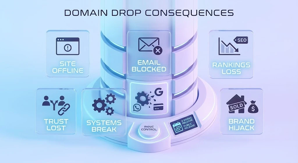 What Happens When a Domain Name Expires: Domain Drop