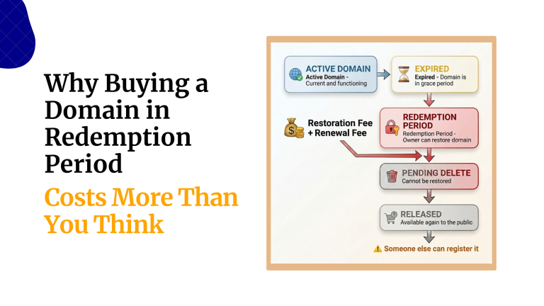 Why Buying a Domain in Redemption Period Costs More Than You Think