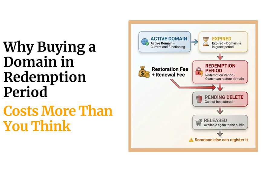 Why Buying a Domain in Redemption Period Costs More Than You Think