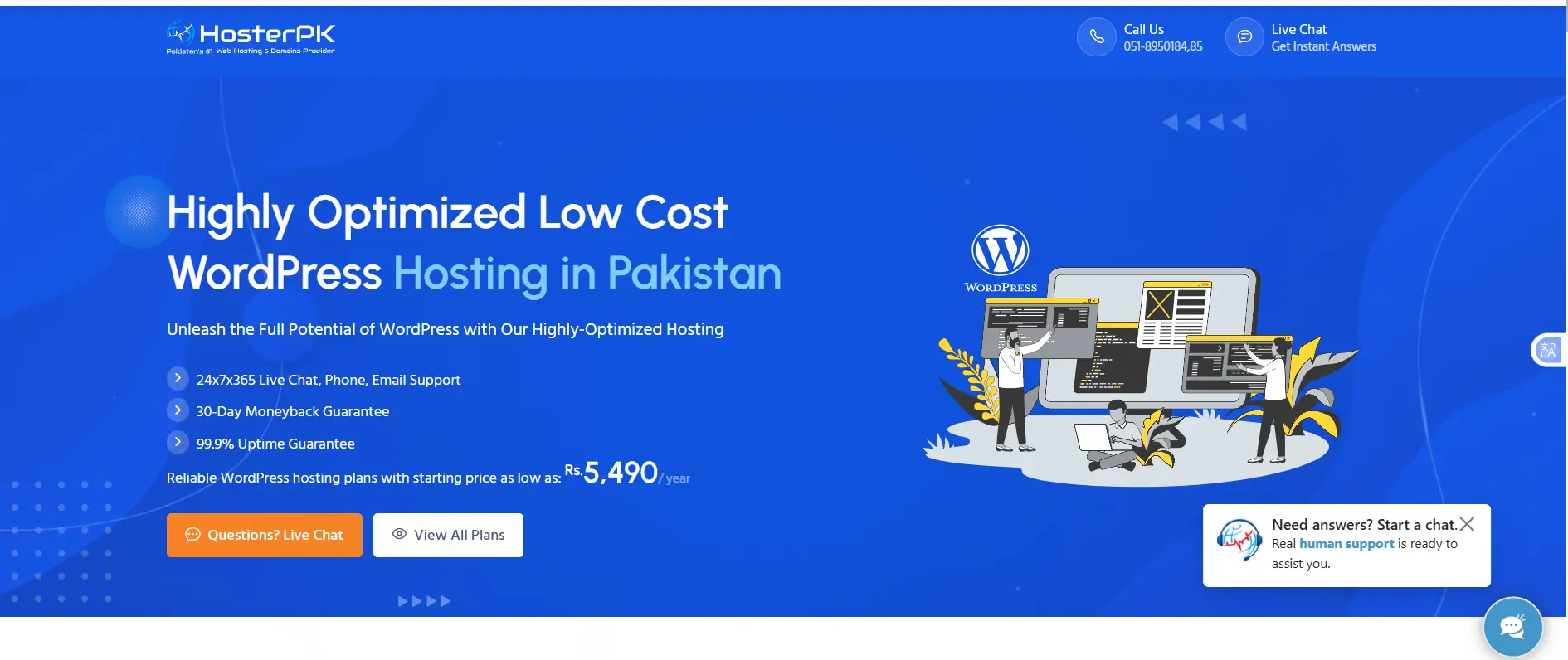 WordPress Hosting Price