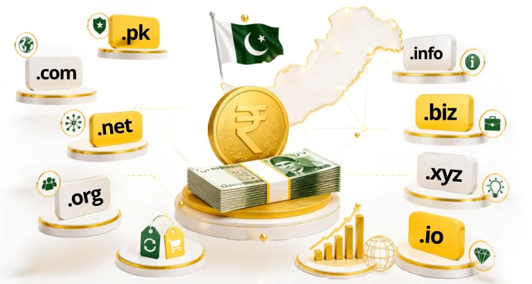 domain prices in Pakistan