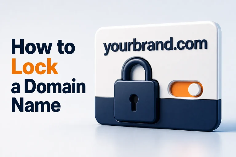 How to Lock a Domain Name — how to lock a domain name featured