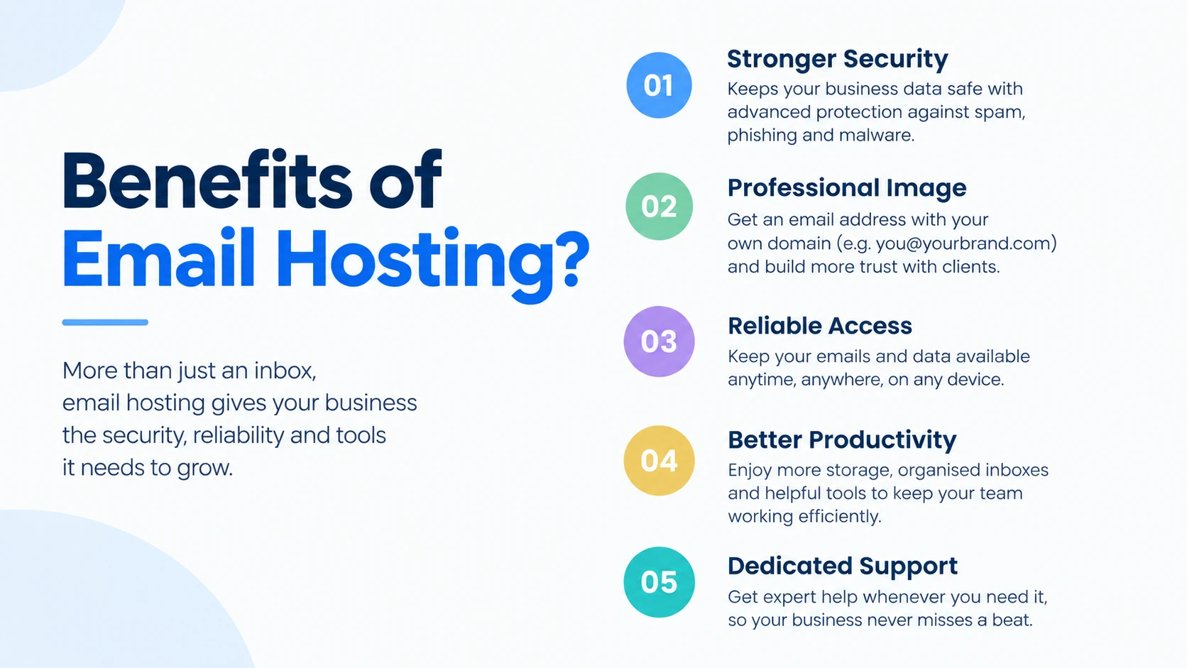 Benefits of Email Hosting