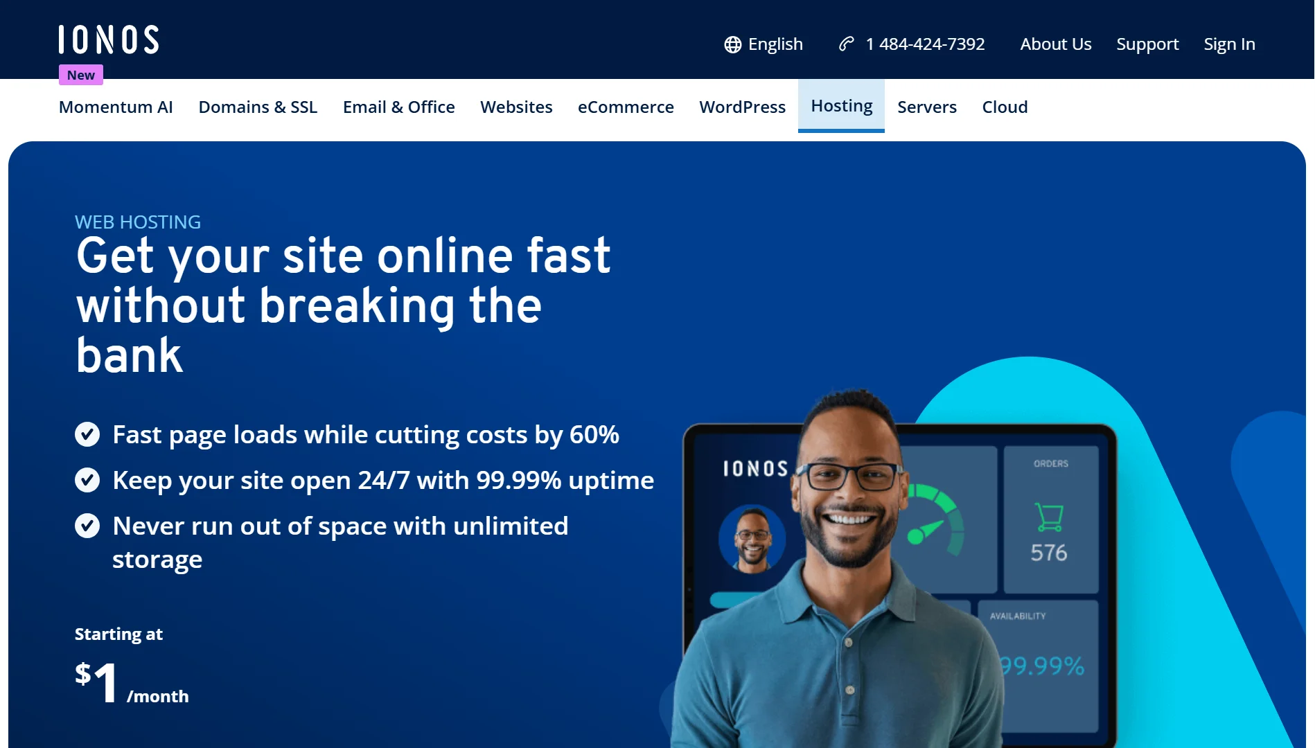 Best Web Hosting Deals - IONOS