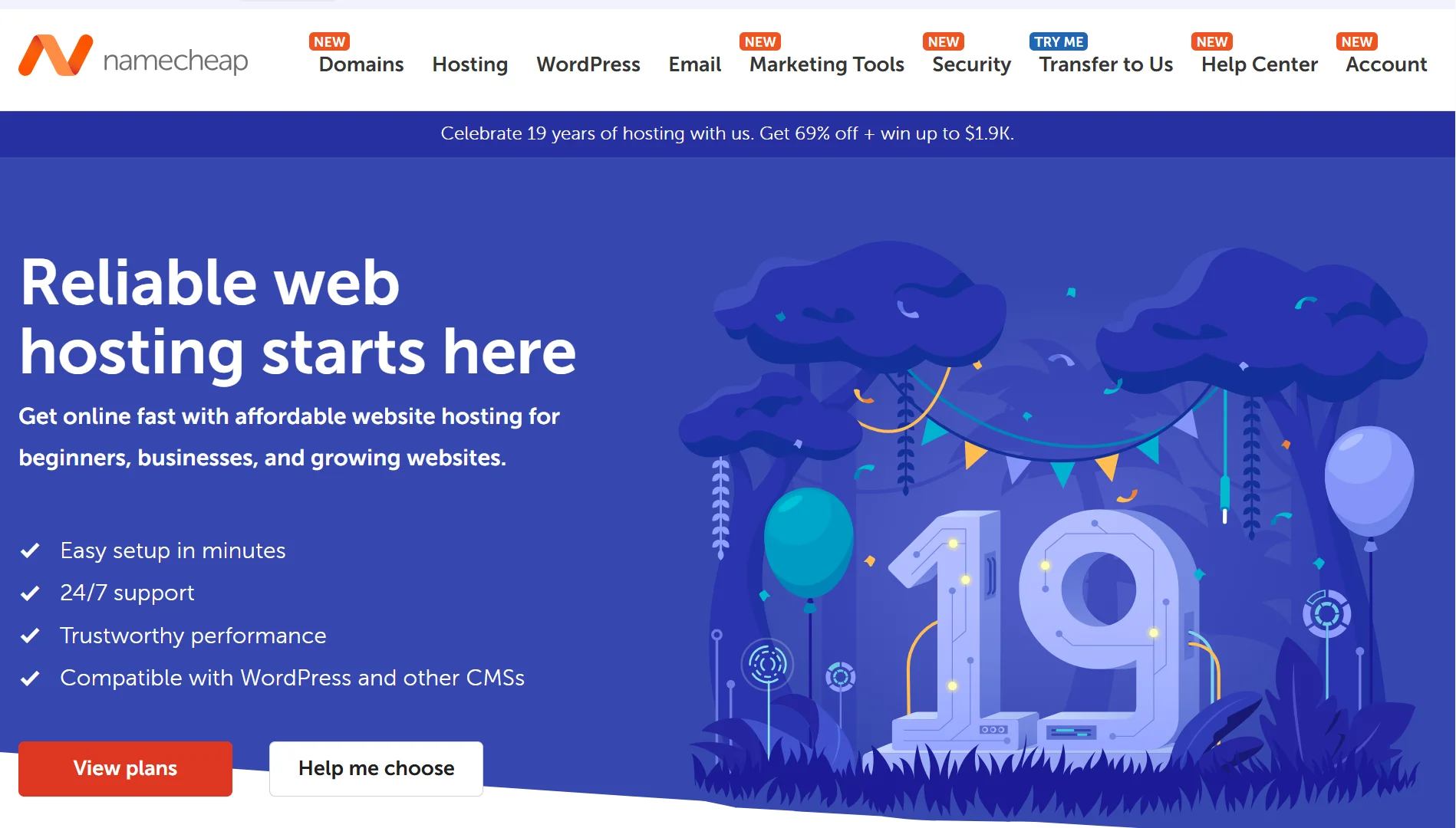 Best Web Hosting Deals- Namecheap