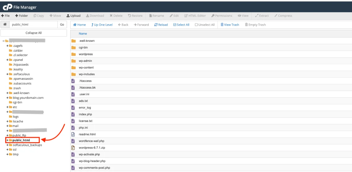How to Host HTML Website in cPanel