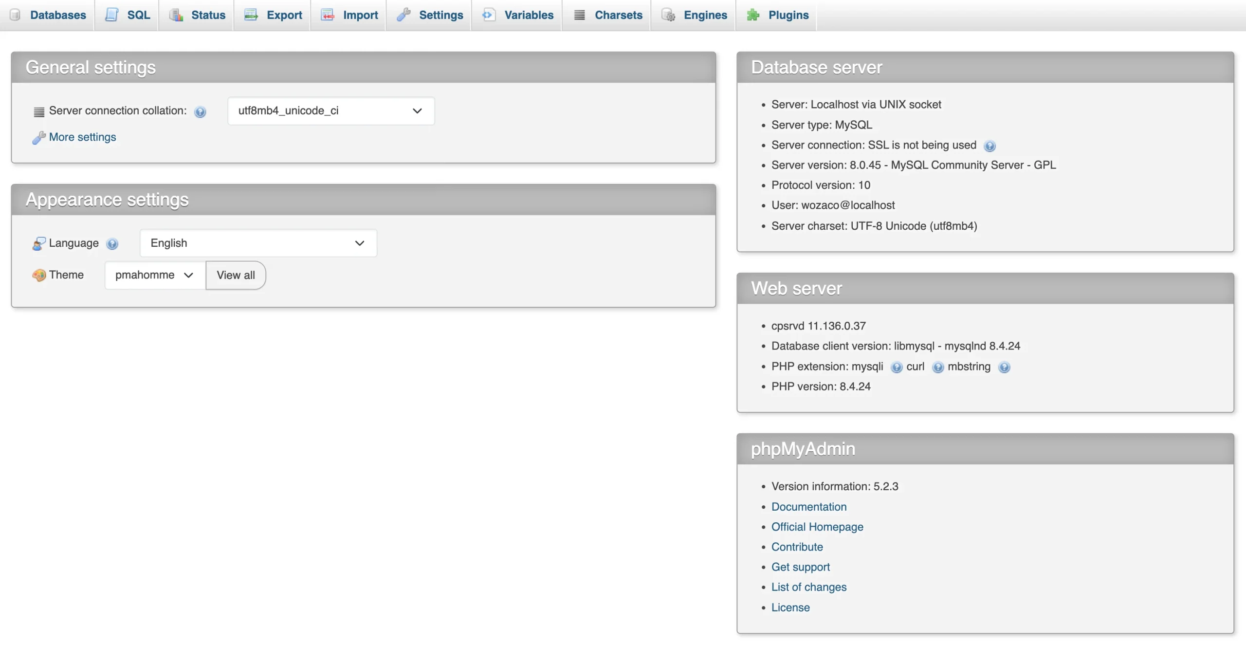 Databases in Web Hosting: phpMyAdmin