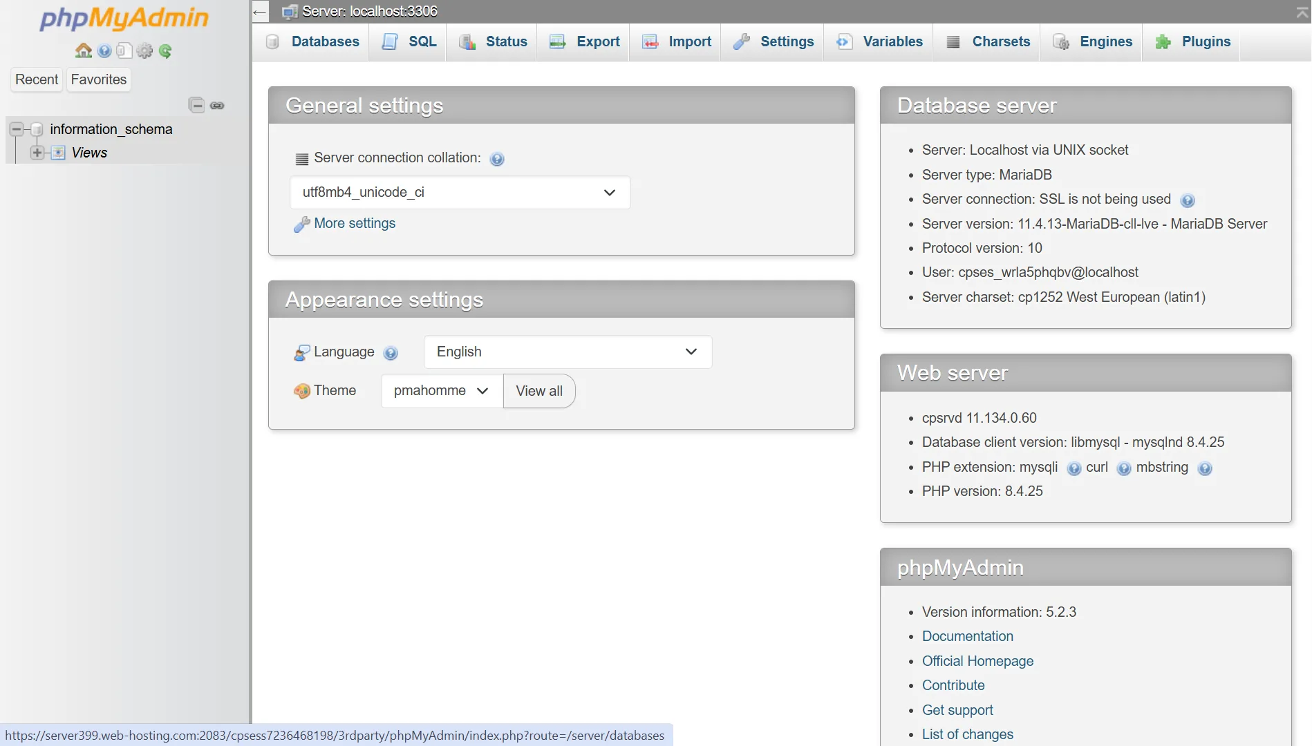 Deploy Laravel on Shared Hosting- phpmyadmin