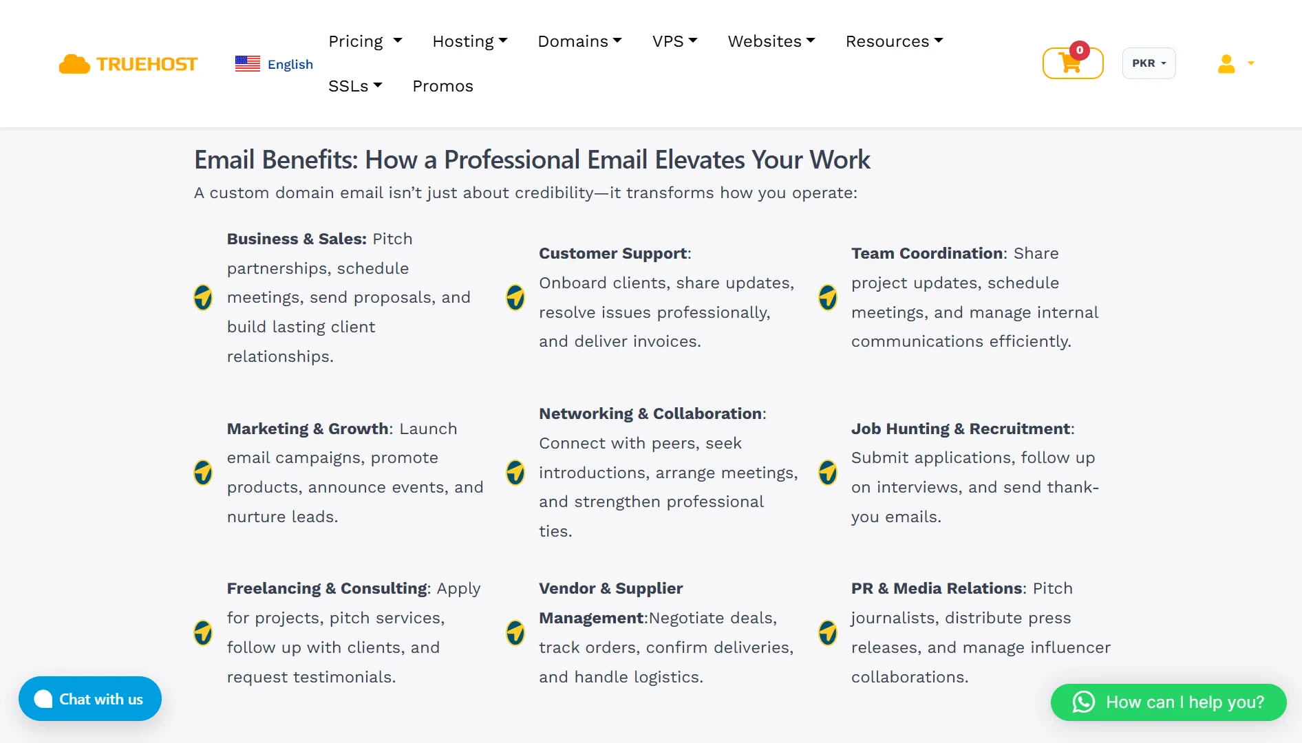 Email Hosting vs Web Hosting