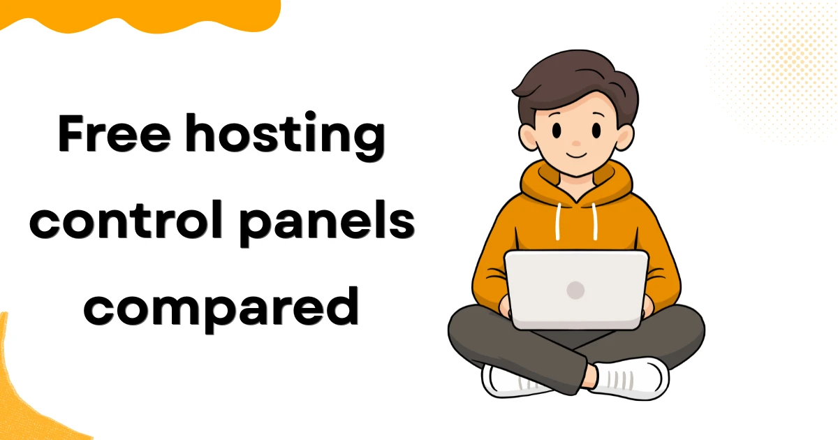 Free hosting control panels compared