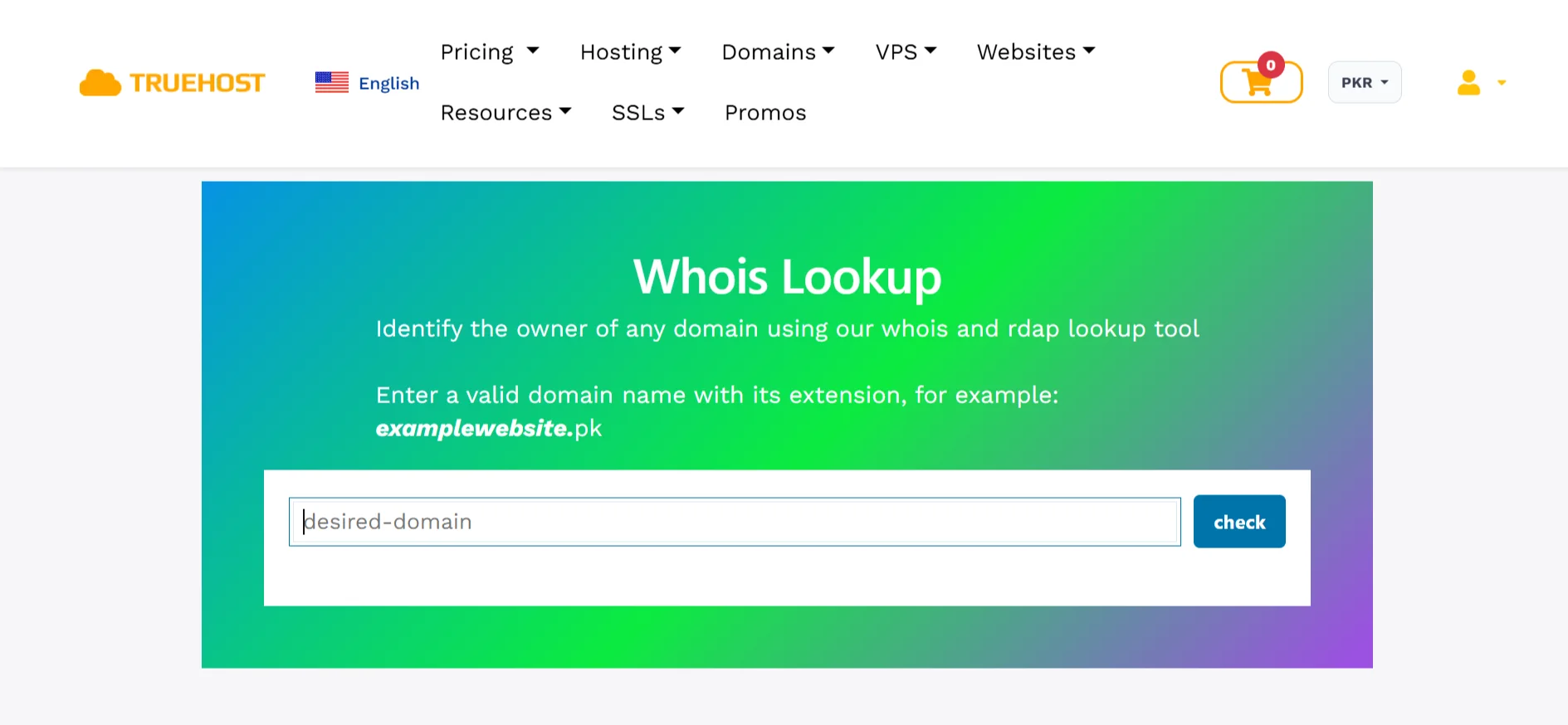 How to Check Who Owns a Domain Name - Truehost 