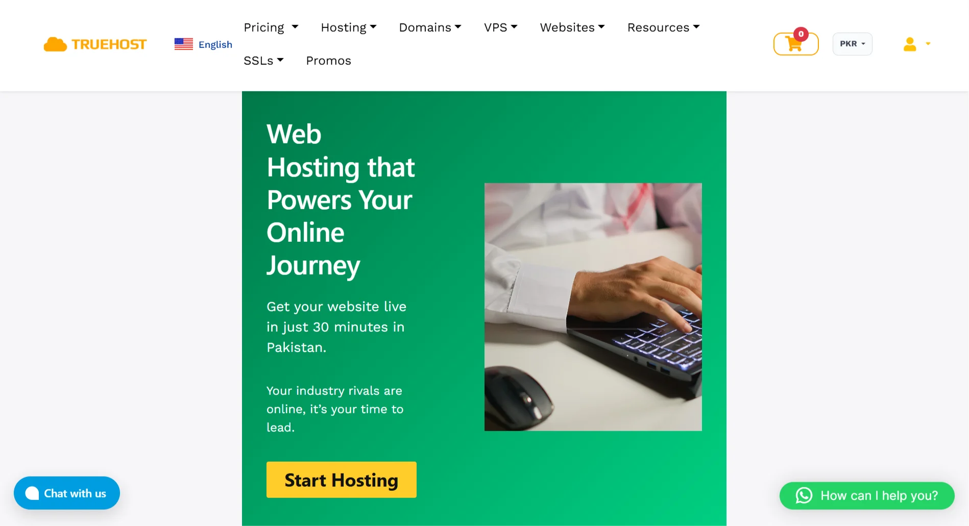 How to Create an Event Website- Truehost web hosting