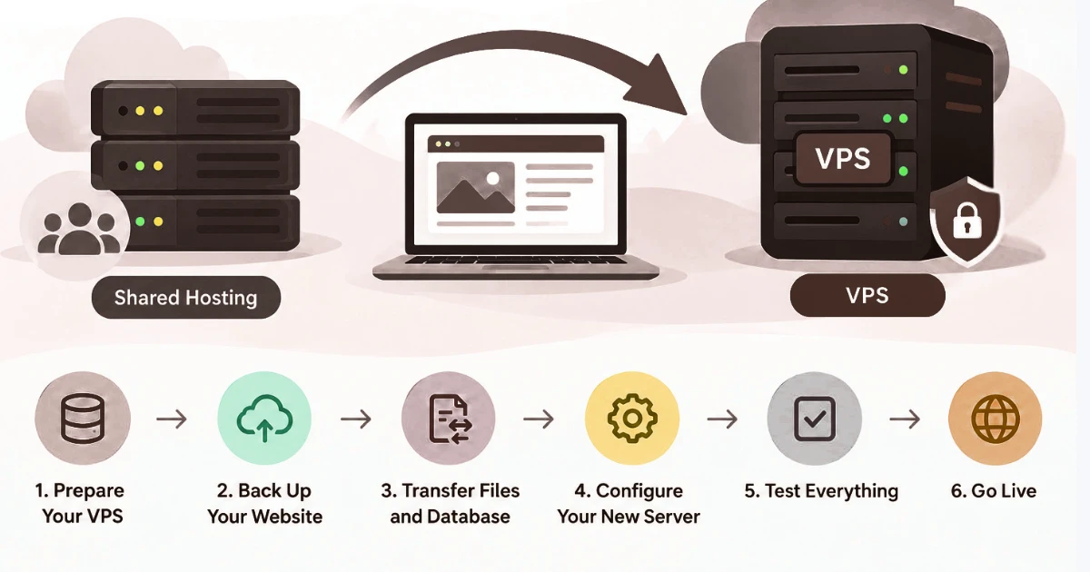 How to Migrate Your Website from Shared Hosting to VPS