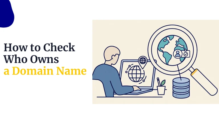 How to check who owns a domain name