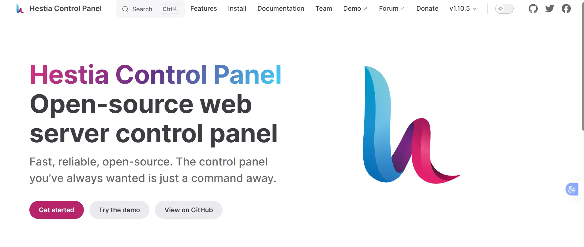 Open Source Control Panels