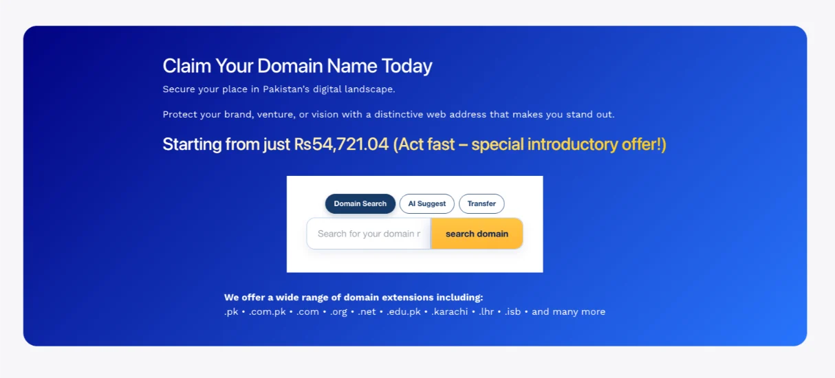 Domain vs Hosting