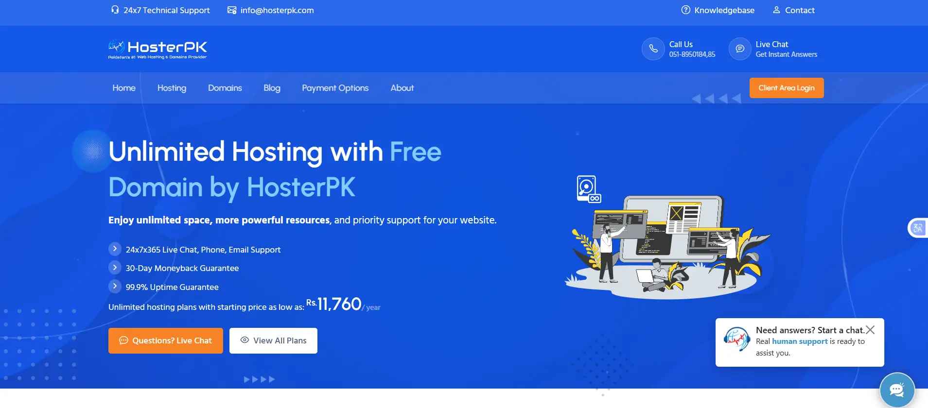 Unlimited Hosting Providers