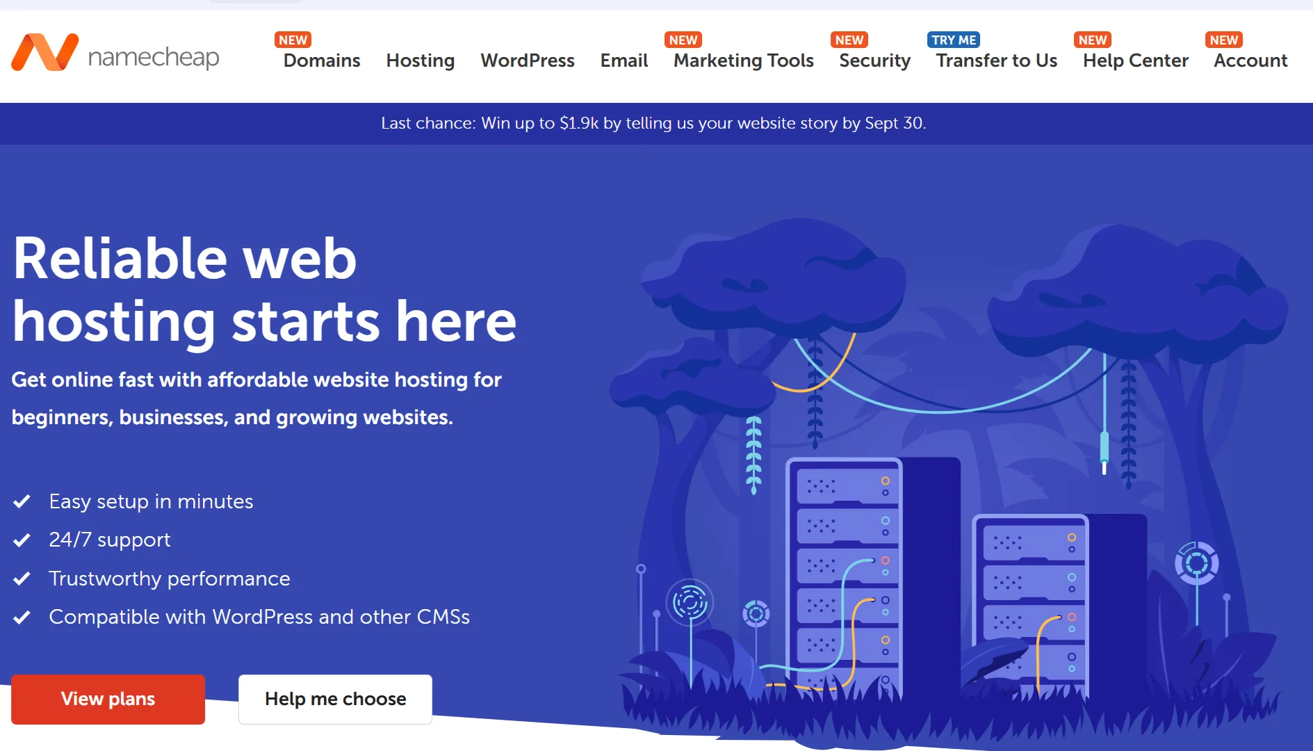 Web Hosting for Multiple Websites- Namecheap
