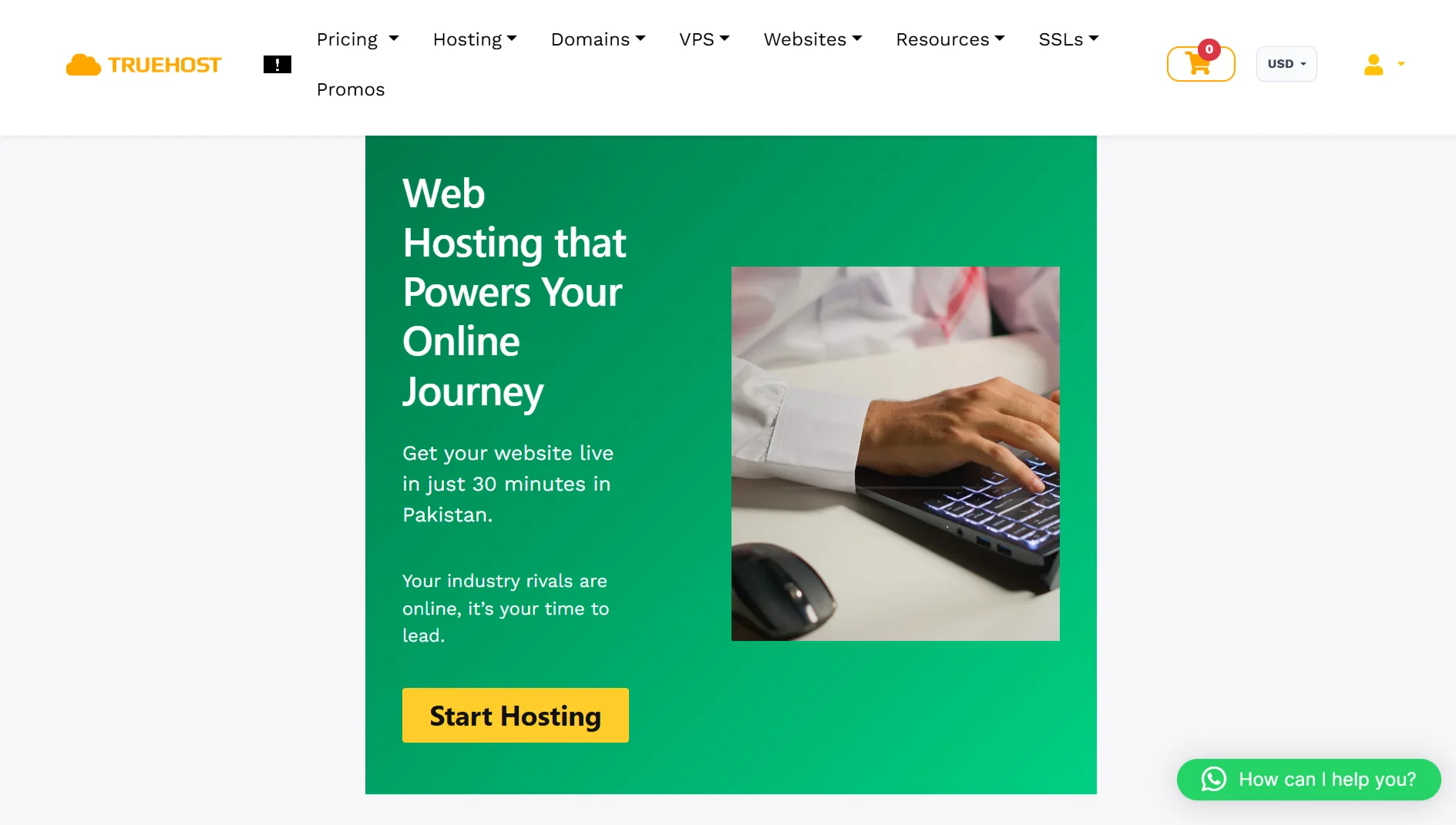 Web Hosting for Multiple Websites- Truehost