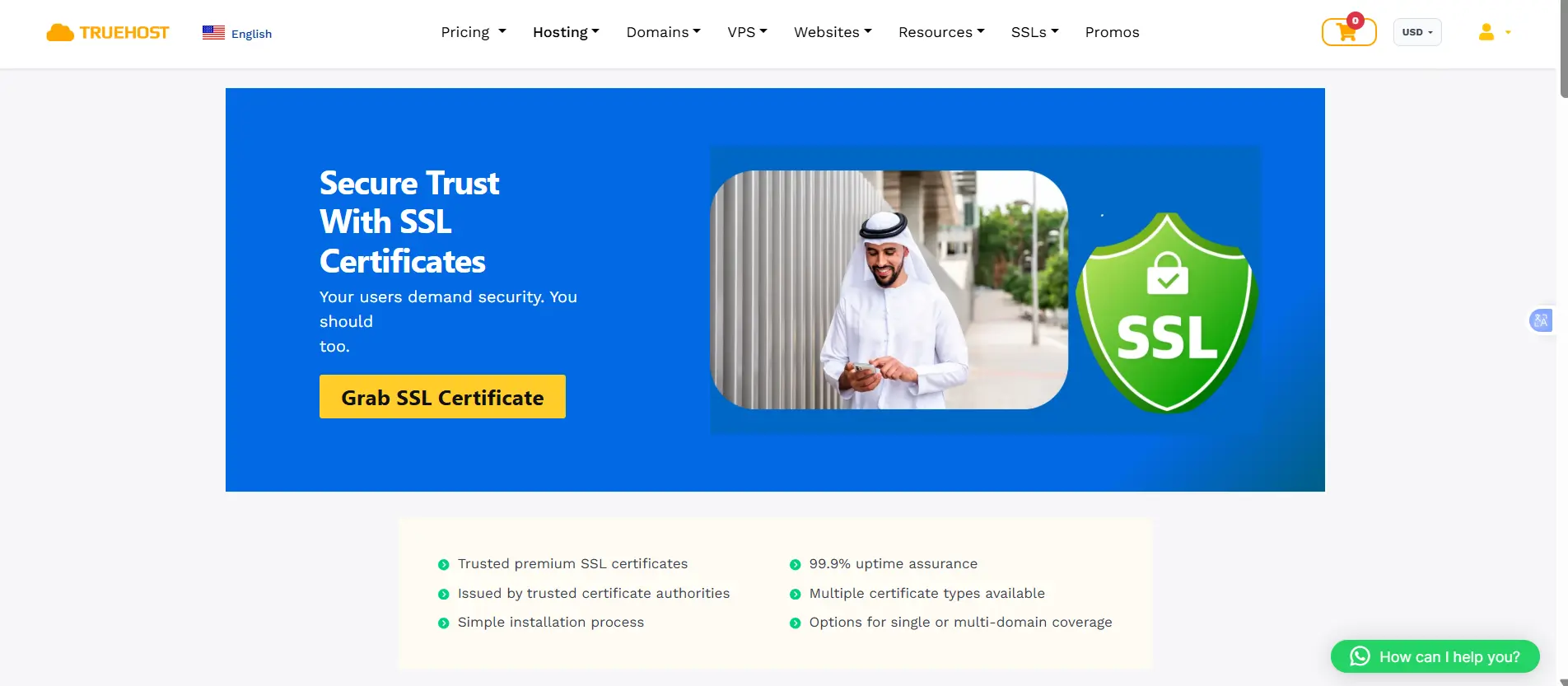 Web Hosting features