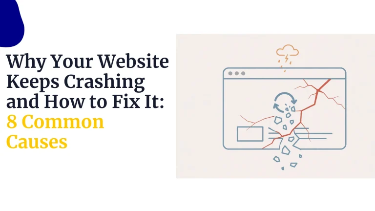 website keeps crashing