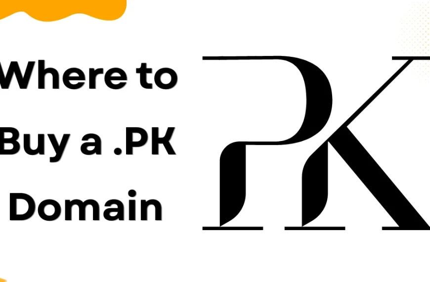 Where to Buy a .PK Domain