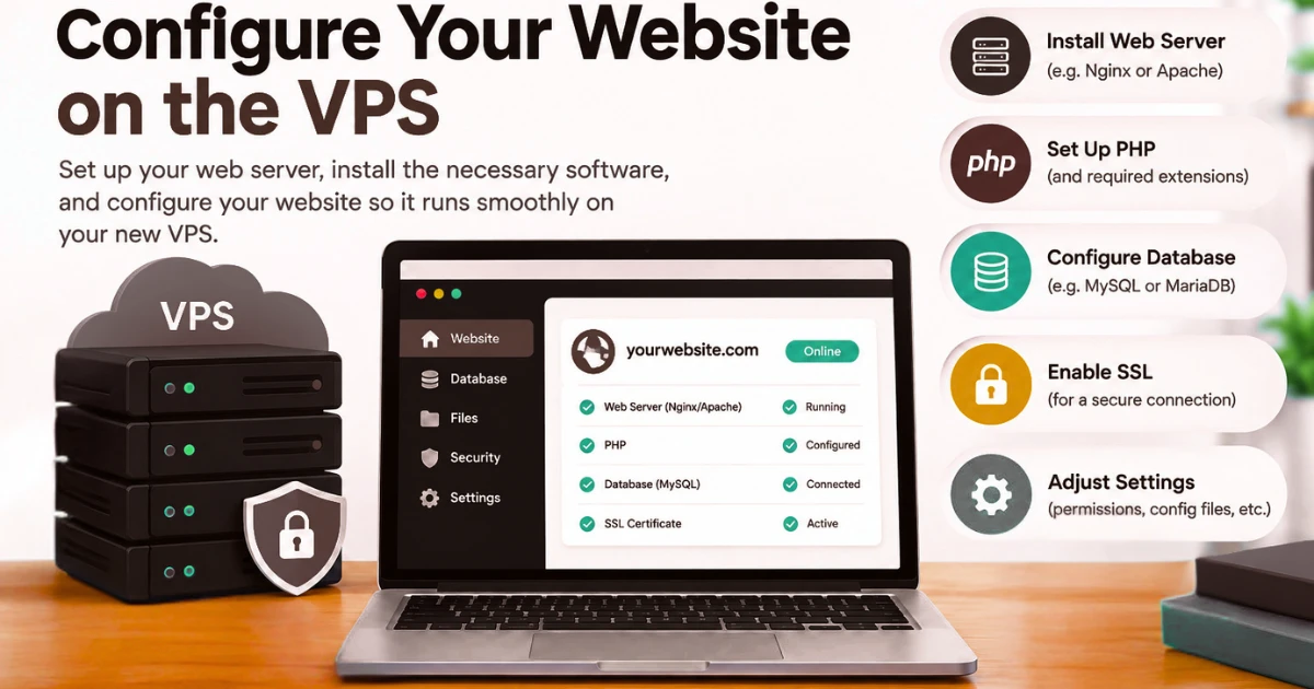 configuring your website on vps