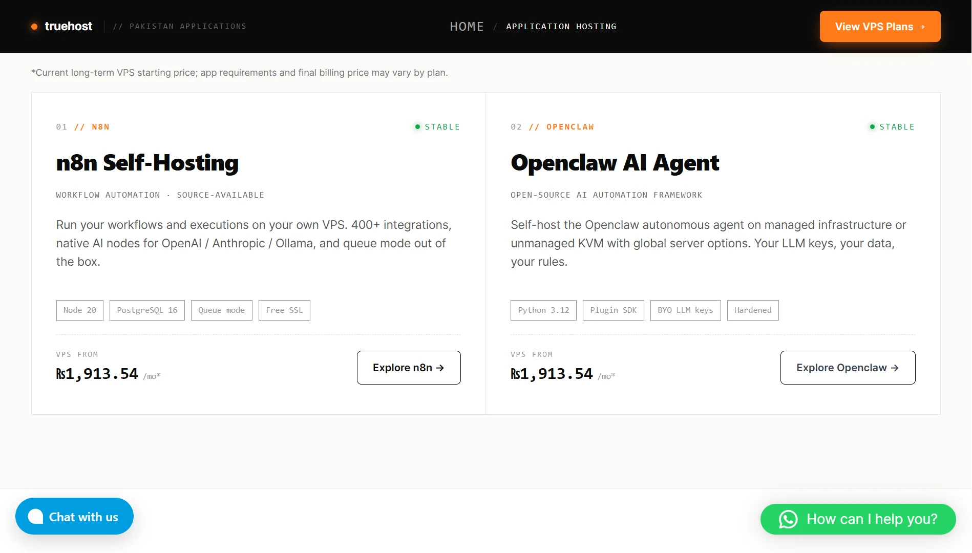 API Hosting- pricing
