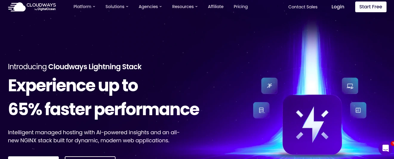 Cloudways web hosting plans and pricing