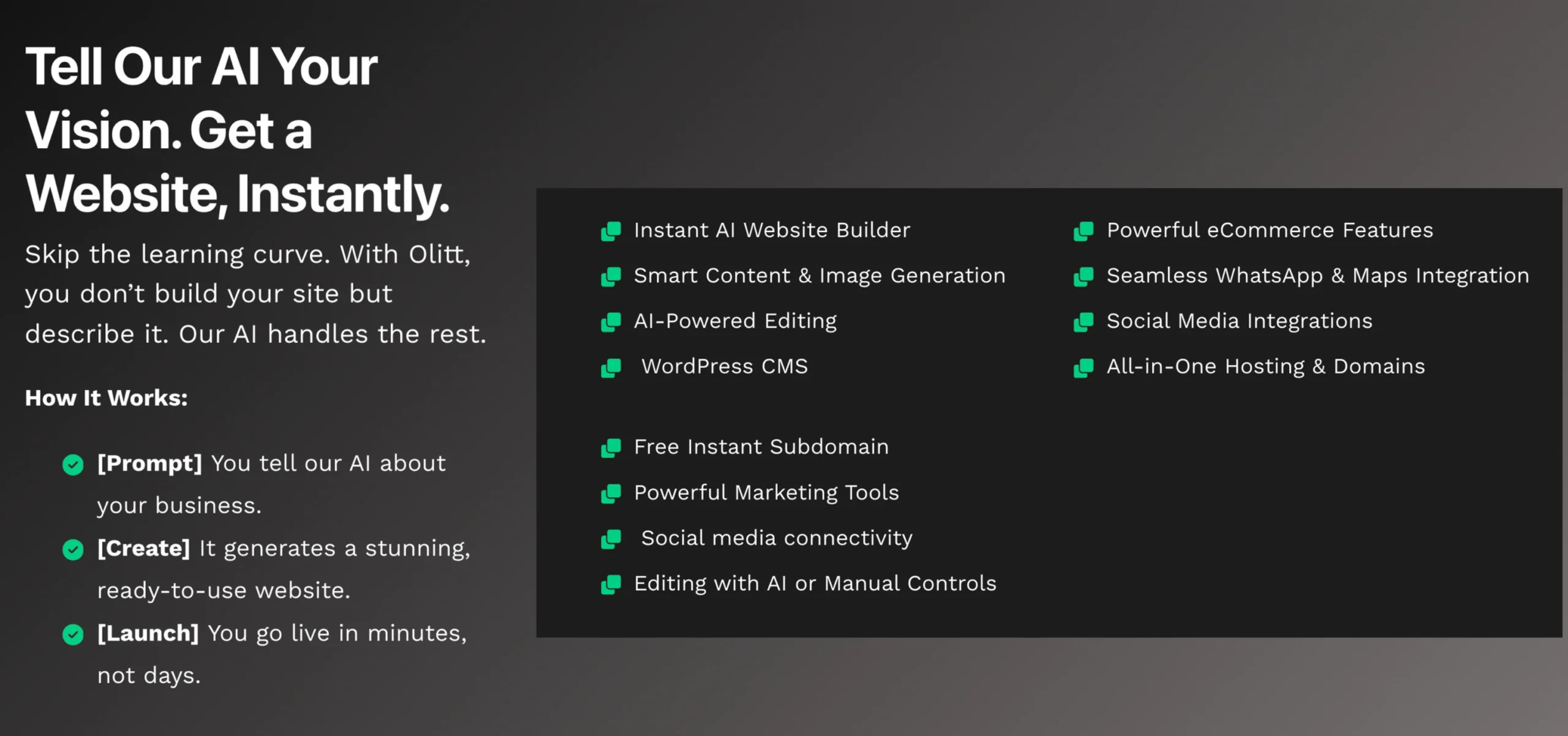 Hosting With AI Website Builders: Truehost